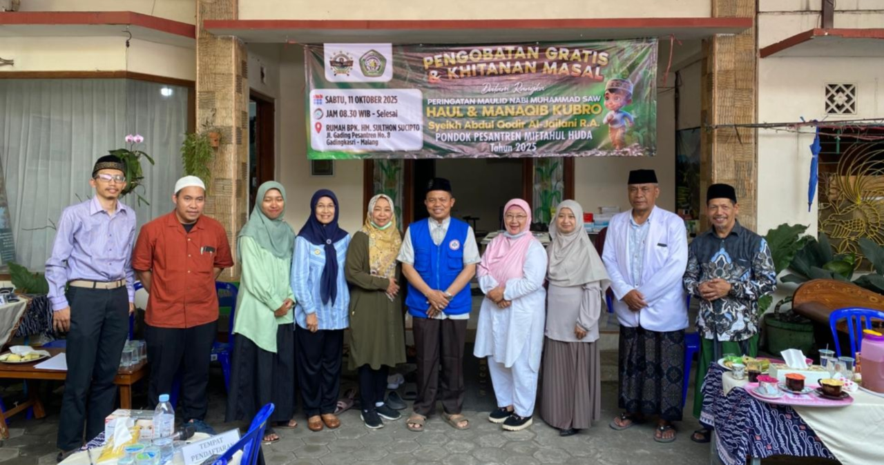 Bakti Sosial Warnai Peringatan Maulid Nabi dan Haul Syeikh Abdul Qodir Al-Jilani di Wilayah Gadingkasri