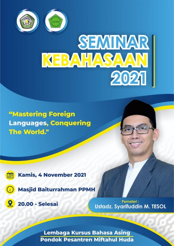 Menghidupkan Ghirah Bahasa Pada Santri, LKBA Pondok Gading Mengadakan Seminar Kebahasaan