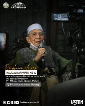 Tiga Pesan Romo Kyai Baidlowi Muslich dalam Haul Al-Marhumin ke-52
