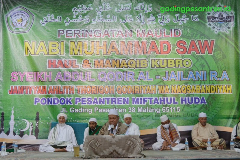Haul Syaikh Abdul Qodir al-Jilani, Begini Mauidhoh KH. Luthfi bin Abdul 'Adzim